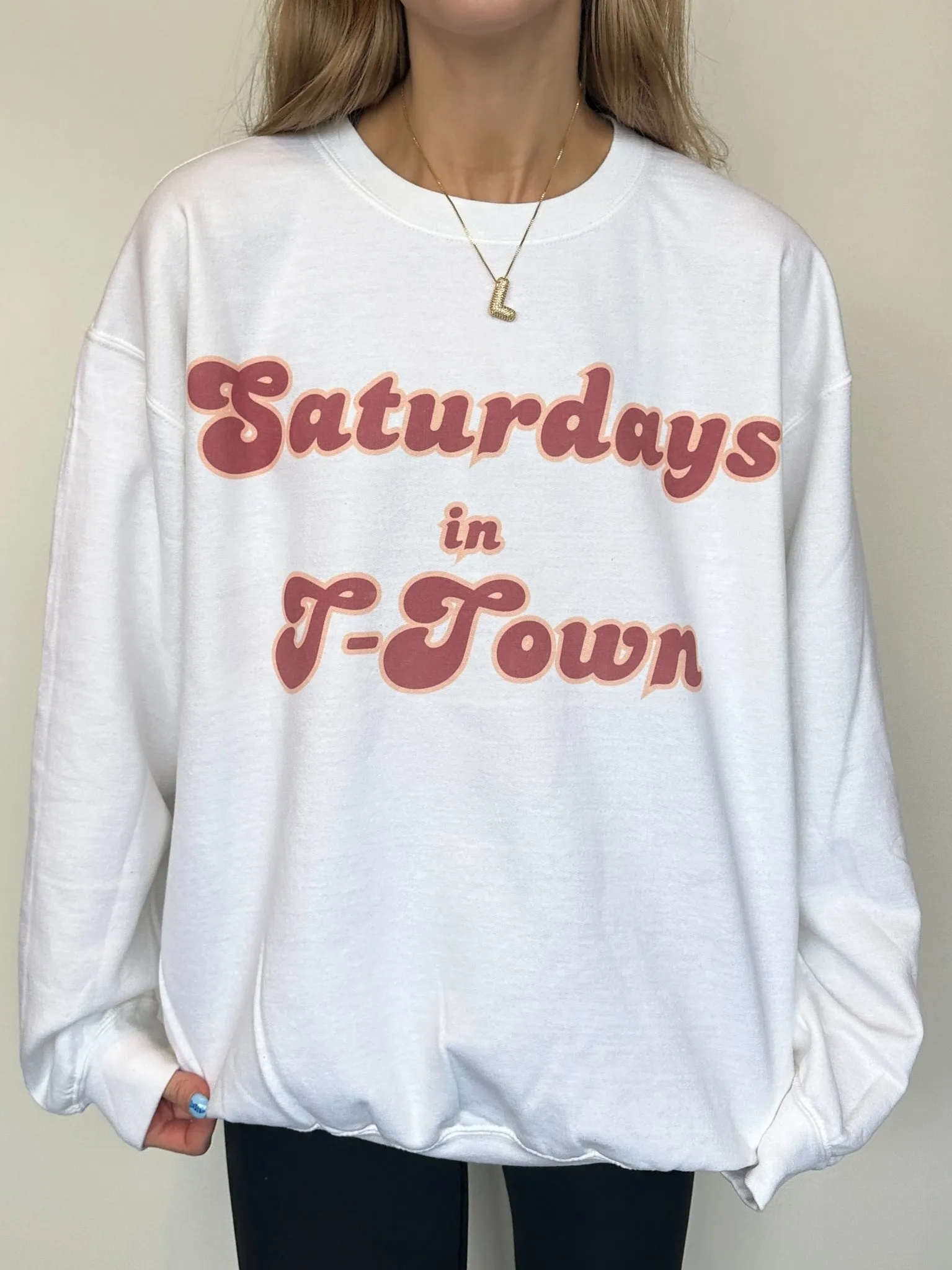 Saturdays In T-Town Graphic Sweatshirt