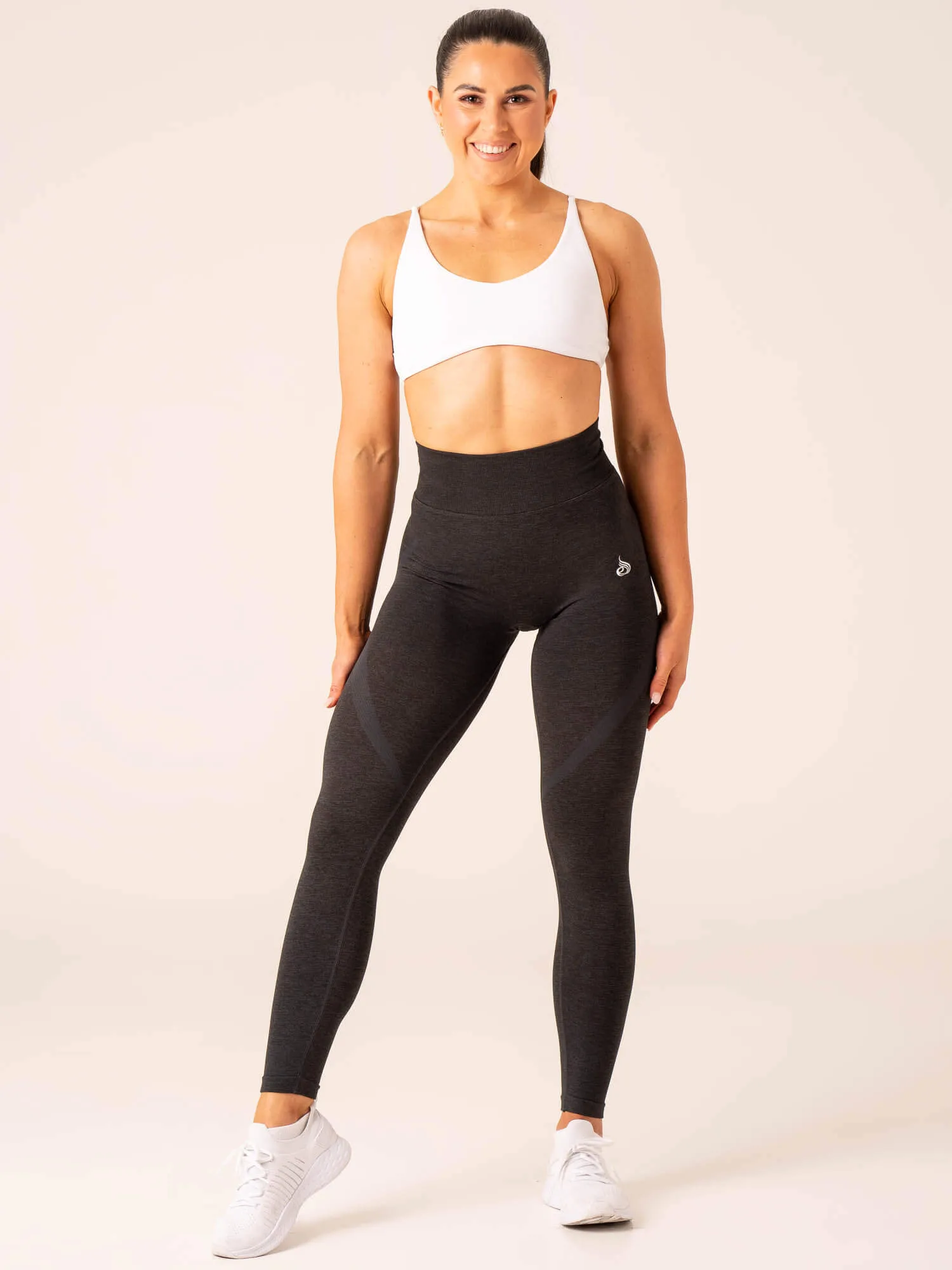 Sculpt Seamless Leggings - Black Marl