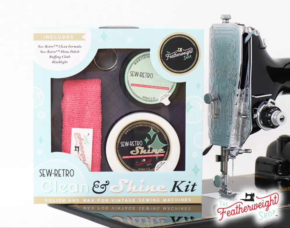 SEW-RETRO Clean & Shine KIT for Vintage Sewing Machine