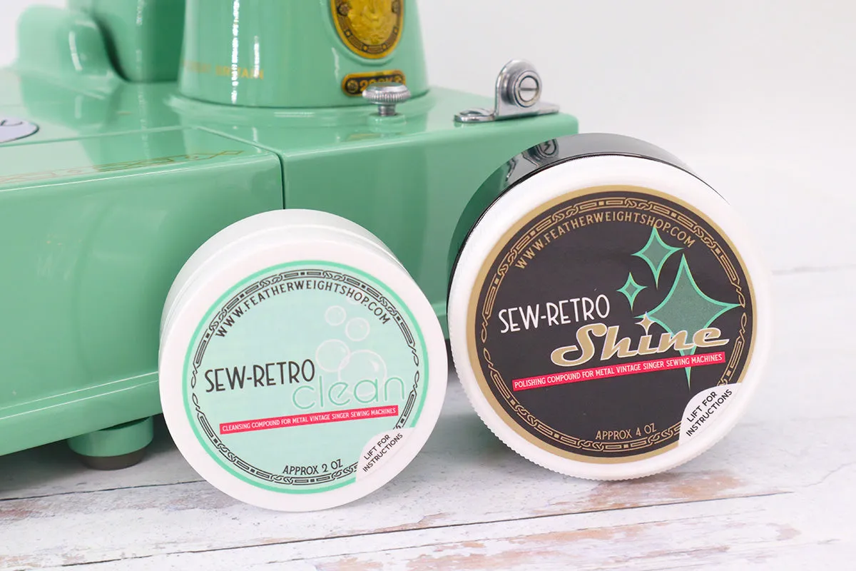 SEW-RETRO Clean & Shine KIT for Vintage Sewing Machine