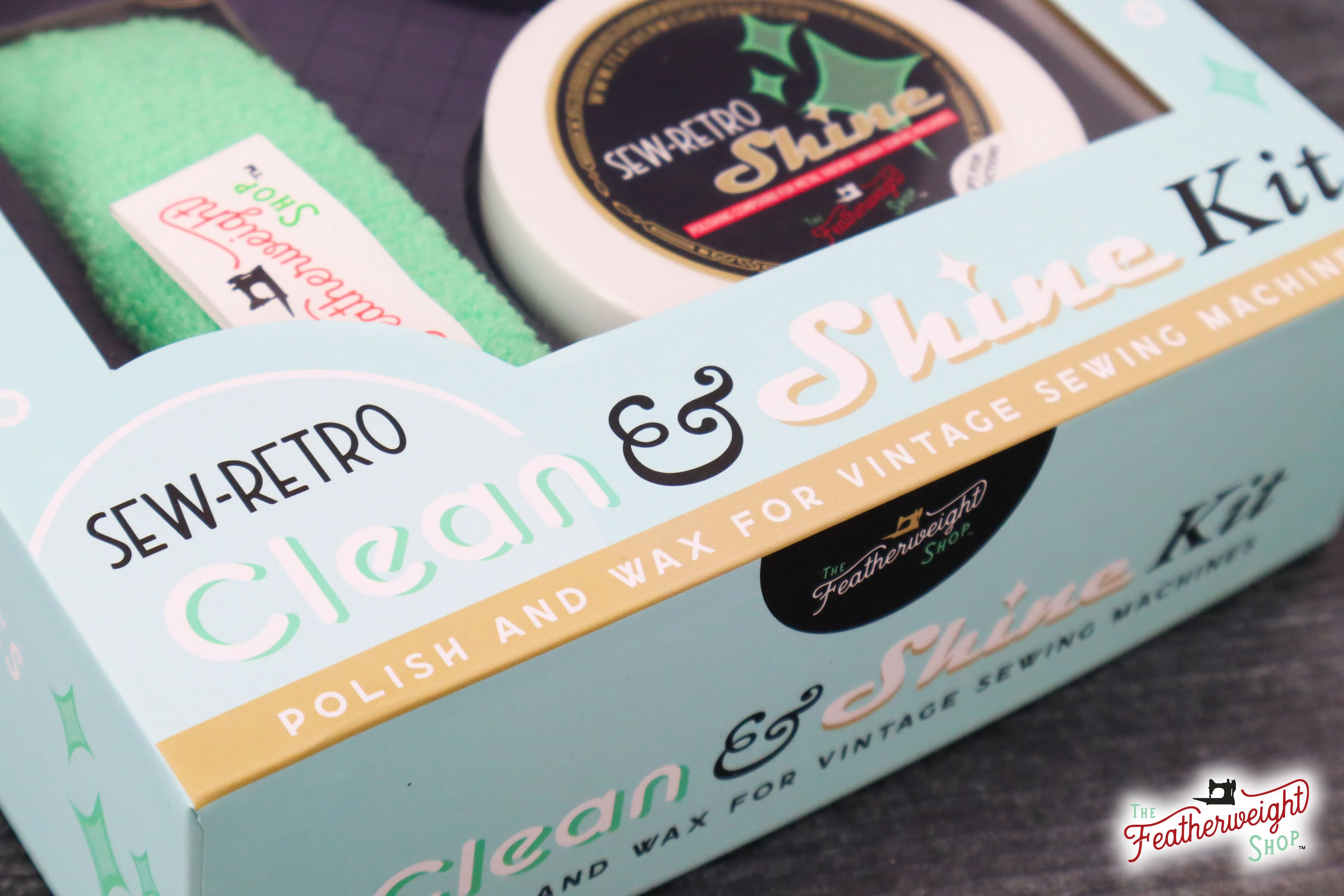 SEW-RETRO Clean & Shine KIT for Vintage Sewing Machine