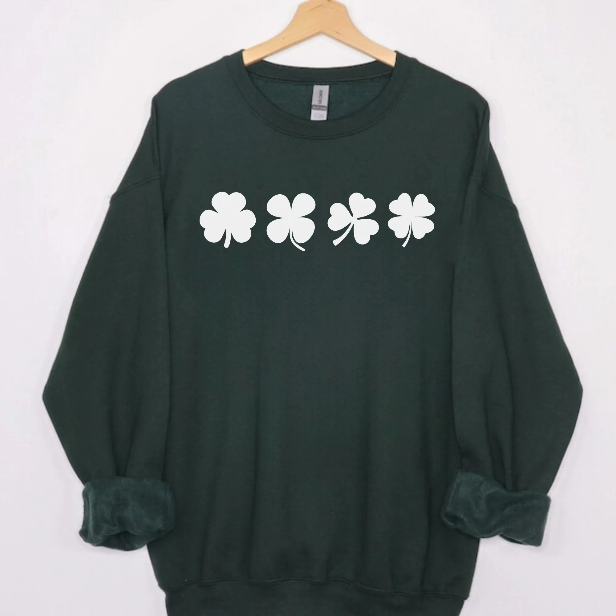 Shamrock St Patricks Day Sweatshirt for Women