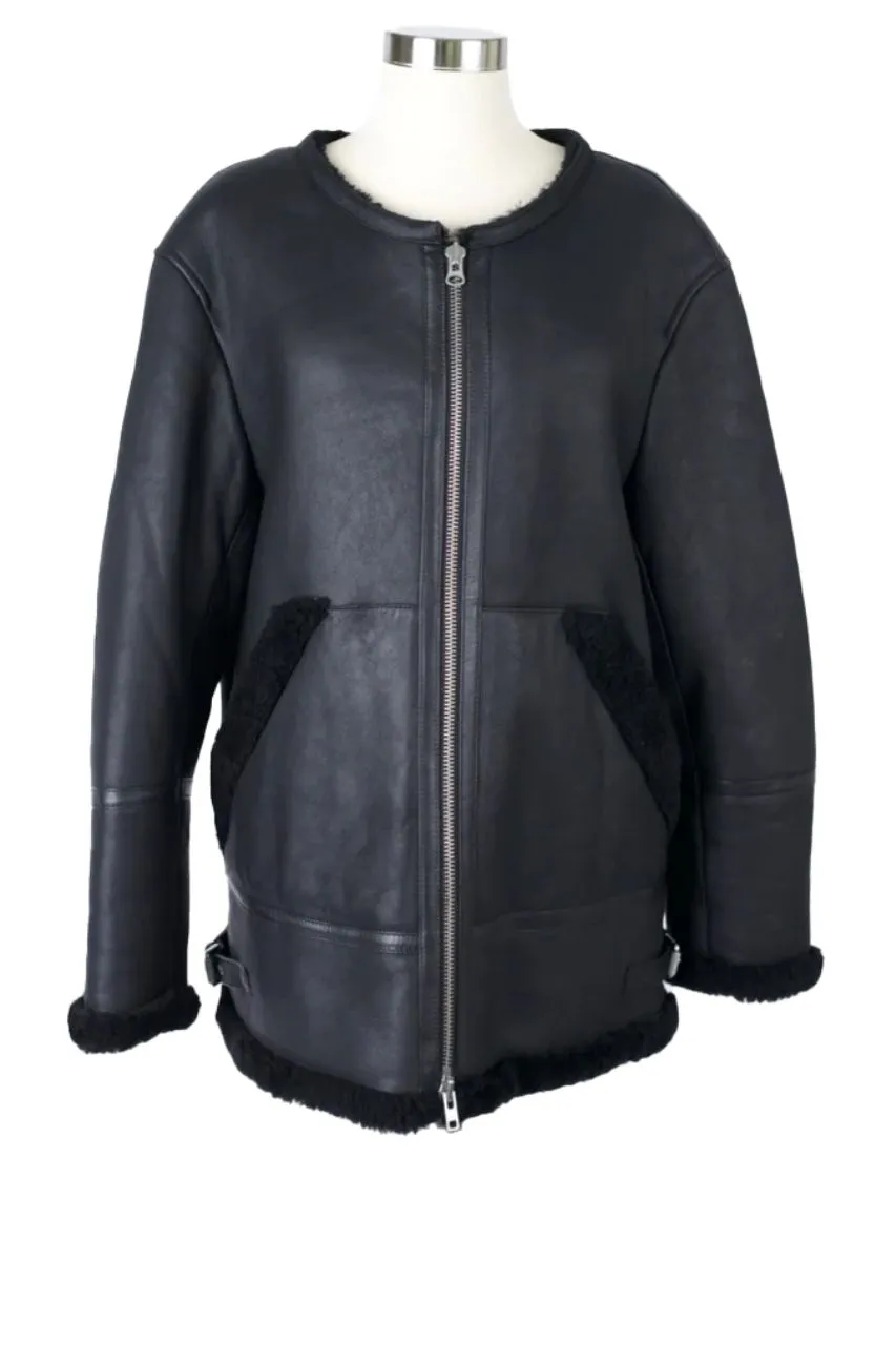 Shearling Leather Jacket