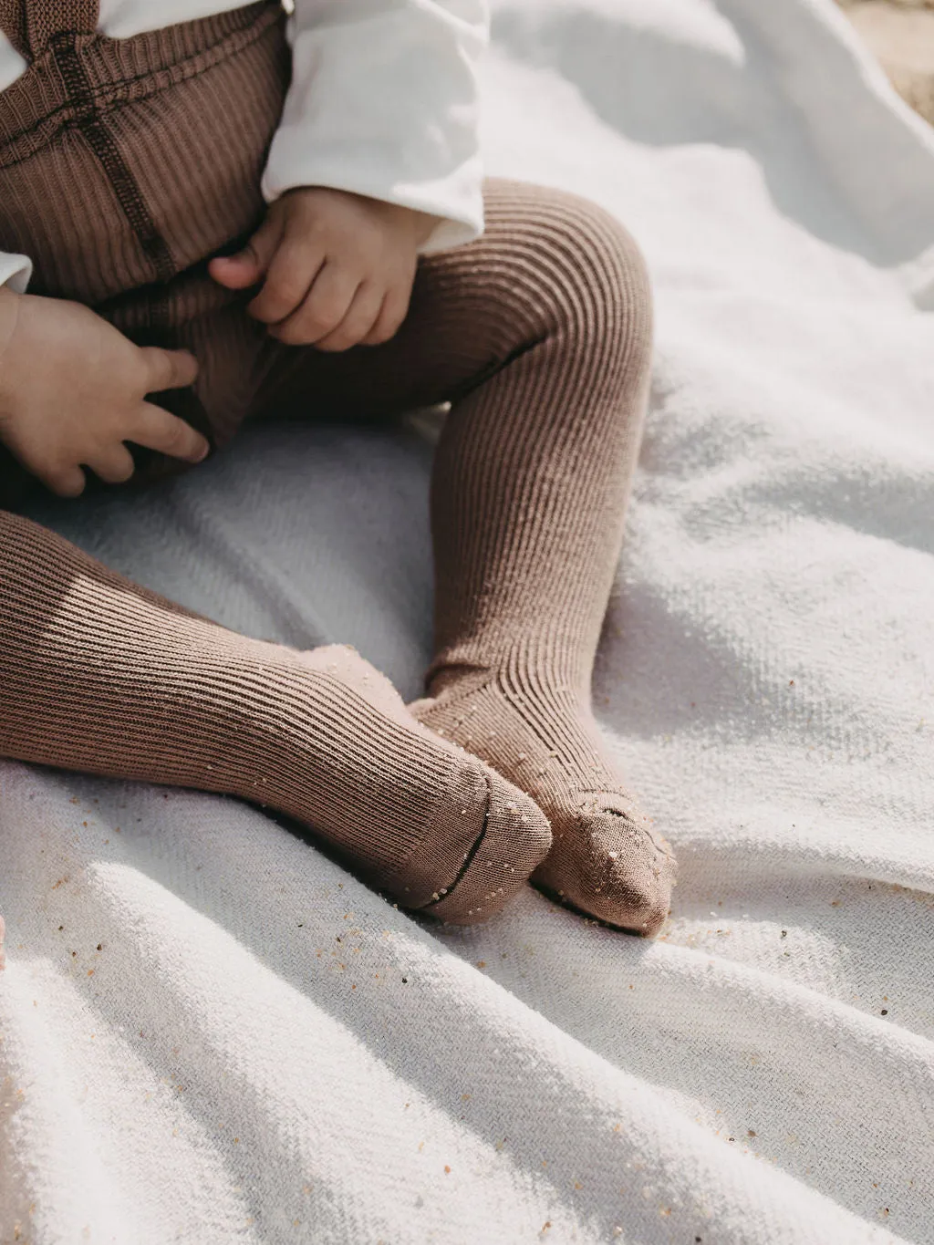 SILLY SILAS FOOTED TIGHTS | GRANOLA