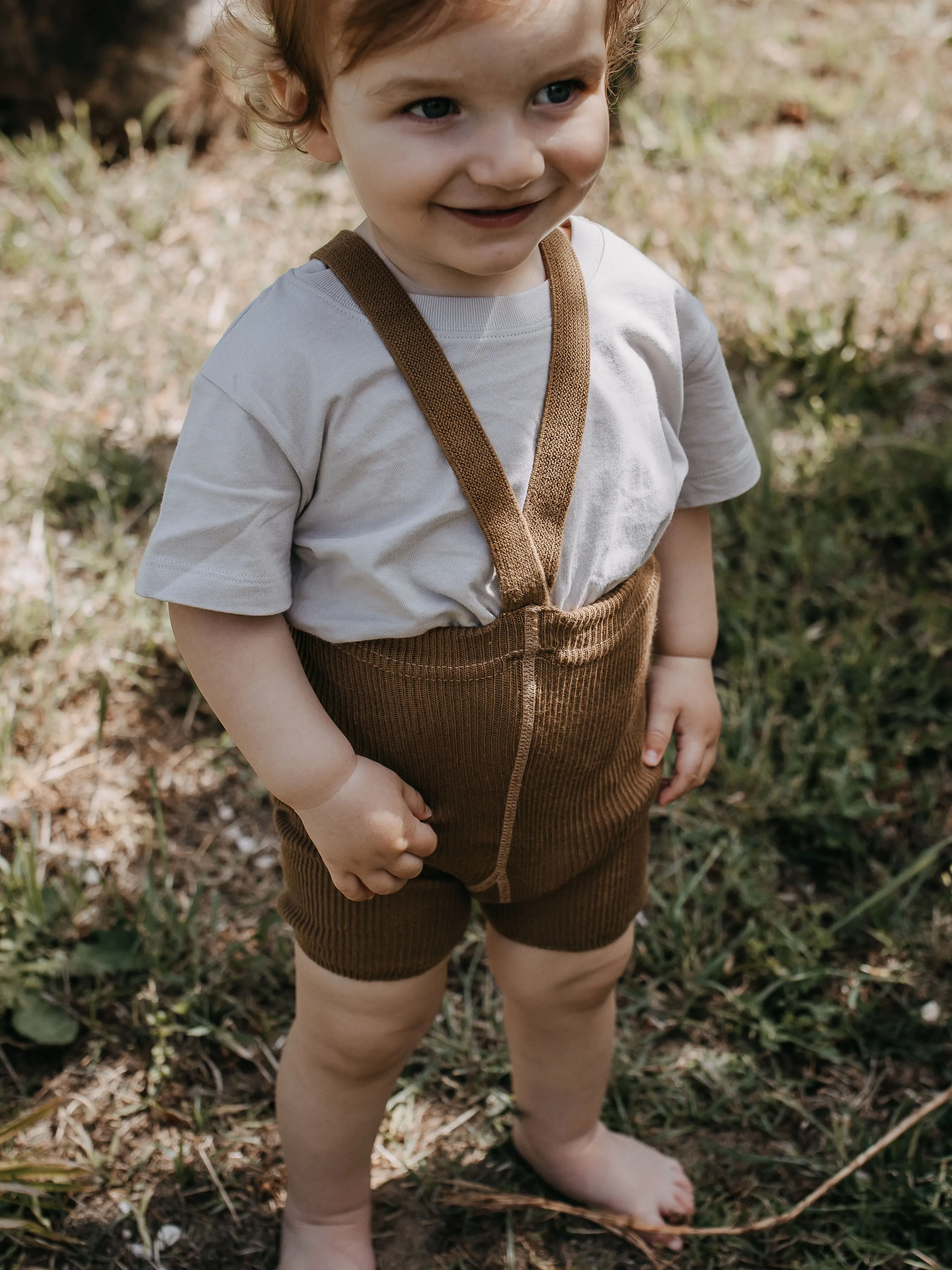 SILLY SILAS SHORTY TIGHTS | ACORN BROWN