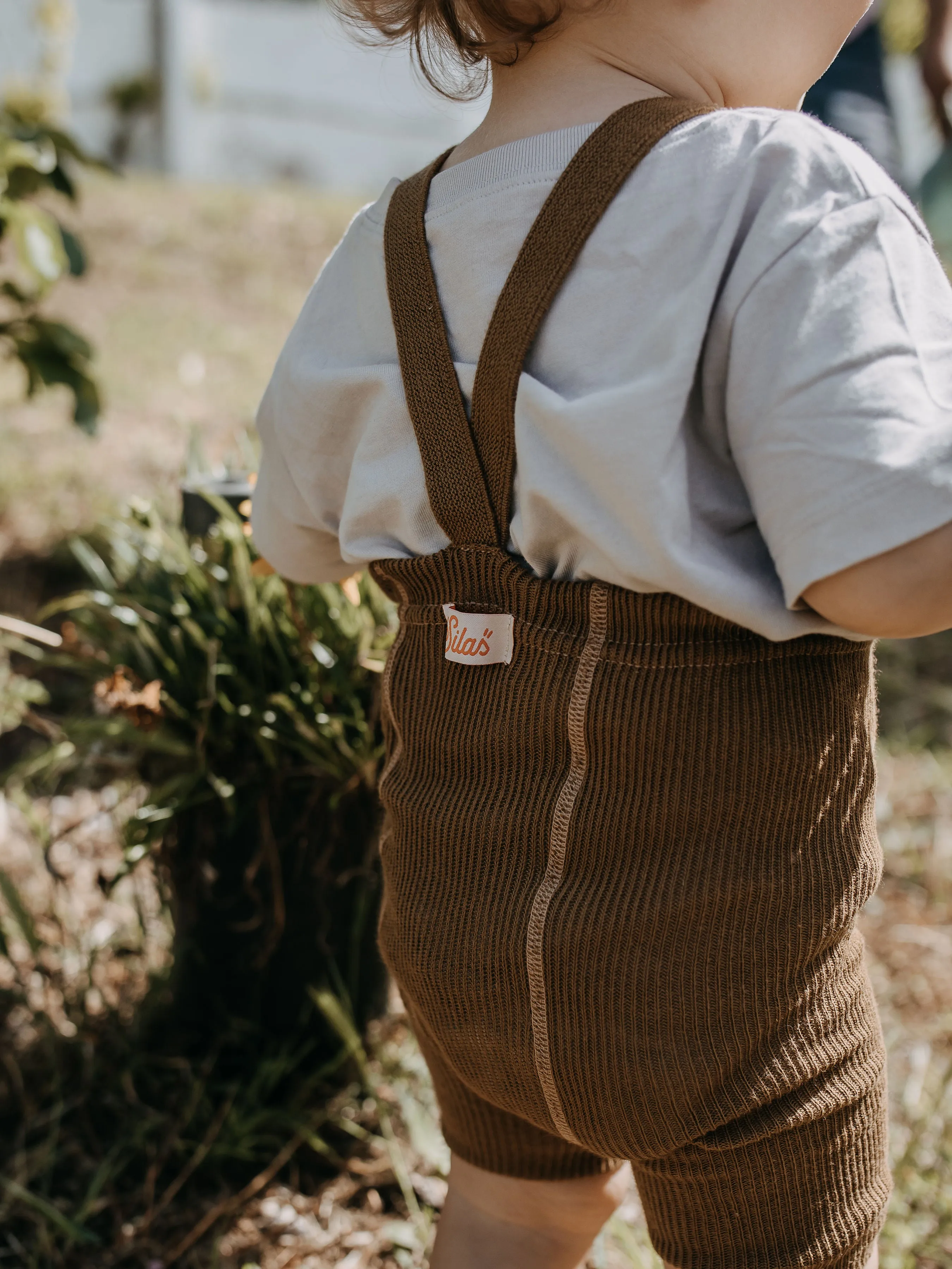 SILLY SILAS SHORTY TIGHTS | ACORN BROWN