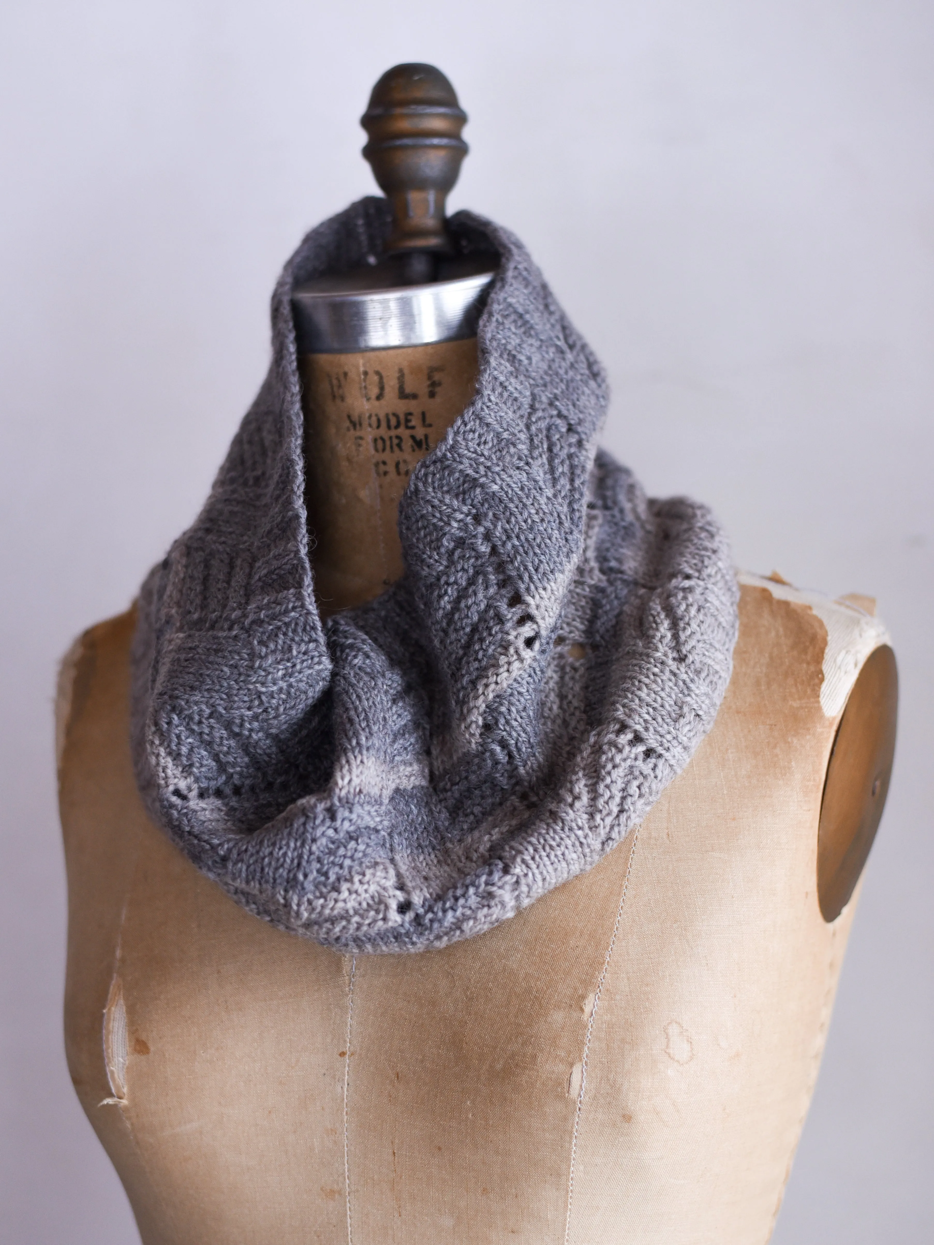 Snow Flies Scarf, Wrap, or Cowl <br/><small>knitting pattern</small>