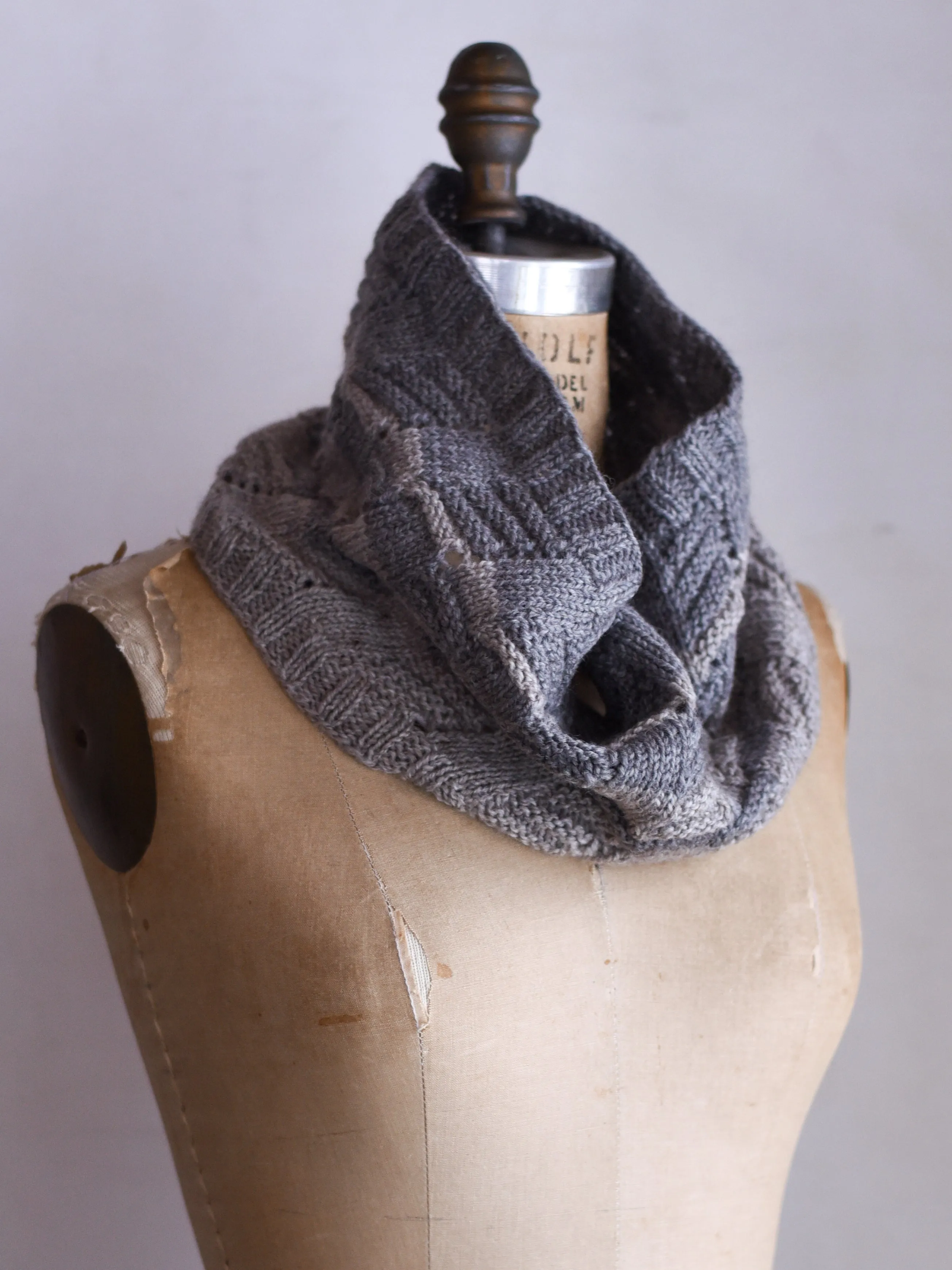 Snow Flies Scarf, Wrap, or Cowl <br/><small>knitting pattern</small>