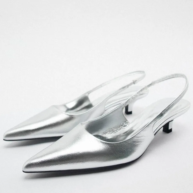 Sophisticated Pointed Toe Slip-on Shoes