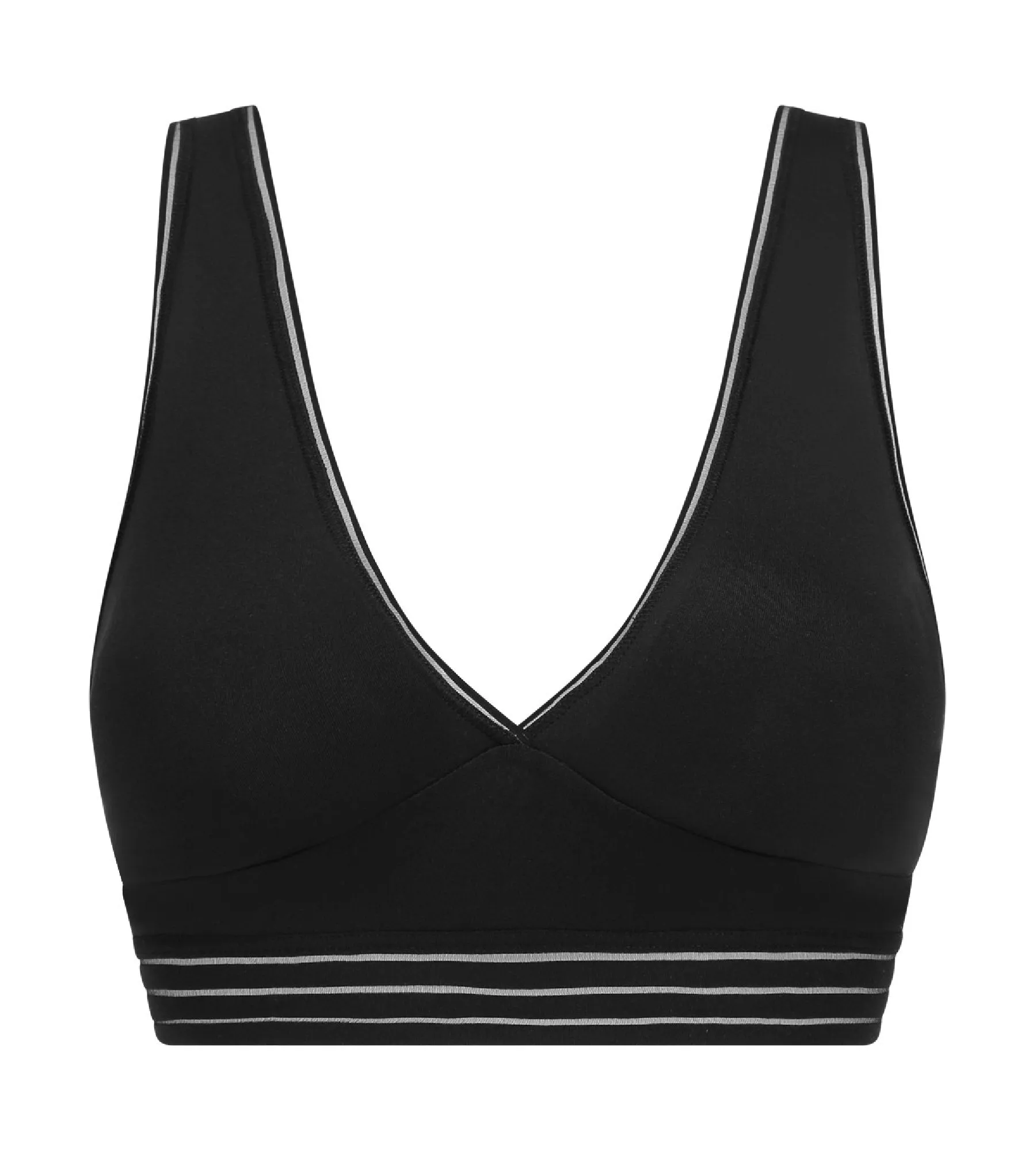 Soutien-gorge triangle sans armatures en microfibre Noir Oh My Dim’s