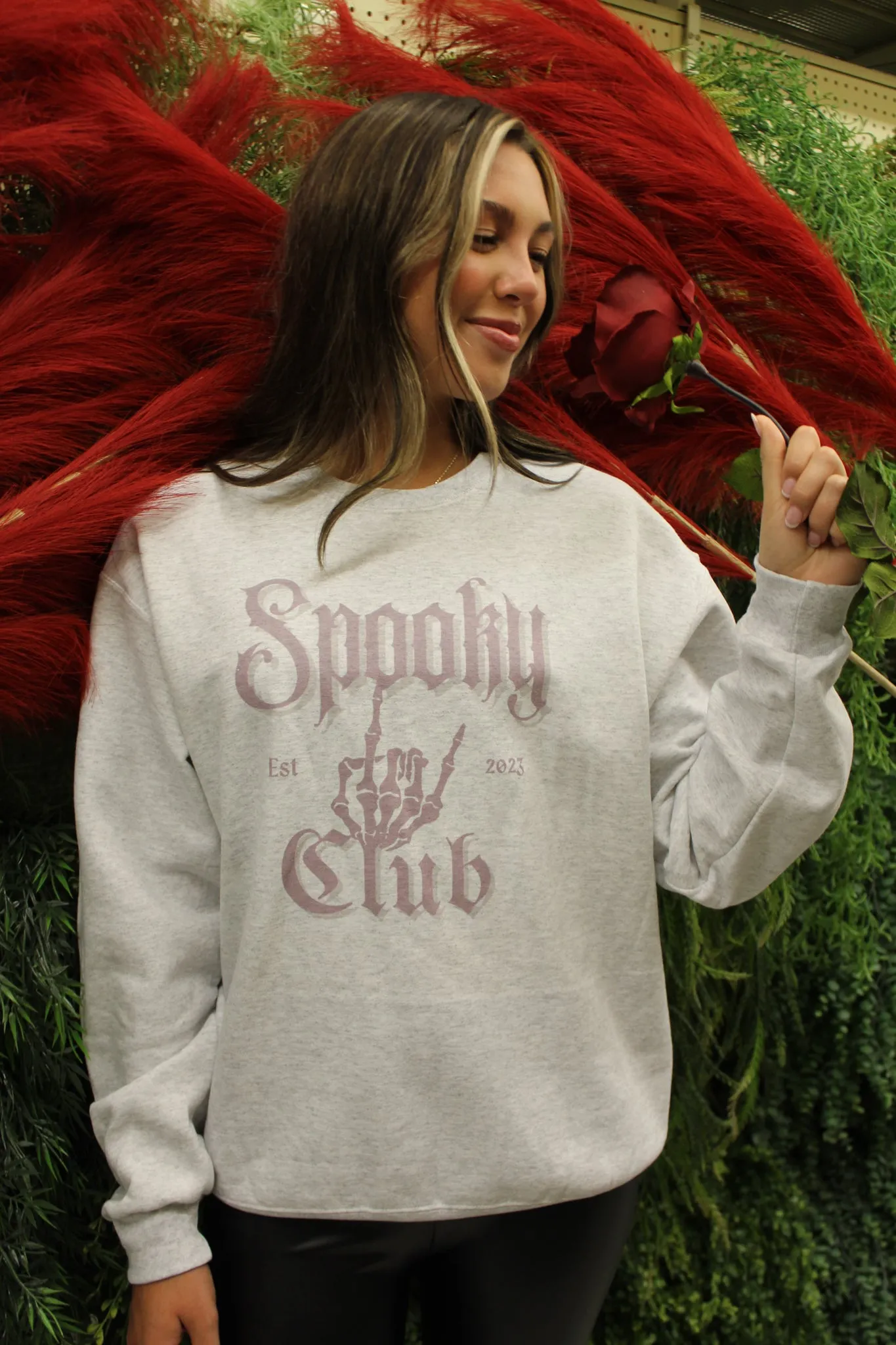 Spooky Club Graphic Sweatshirt