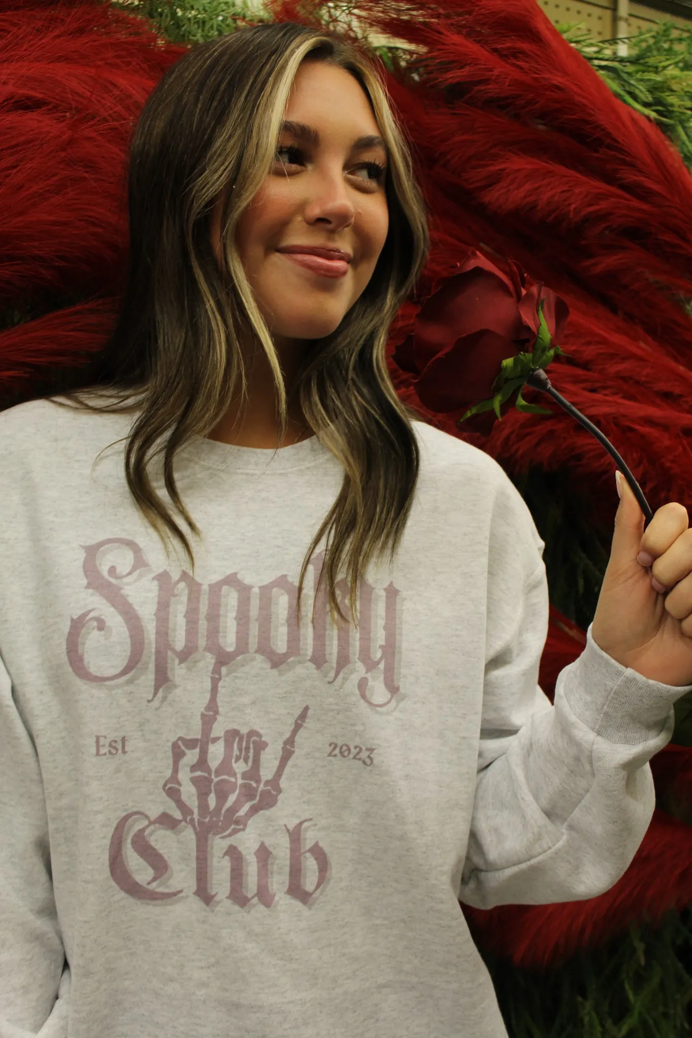 Spooky Club Graphic Sweatshirt