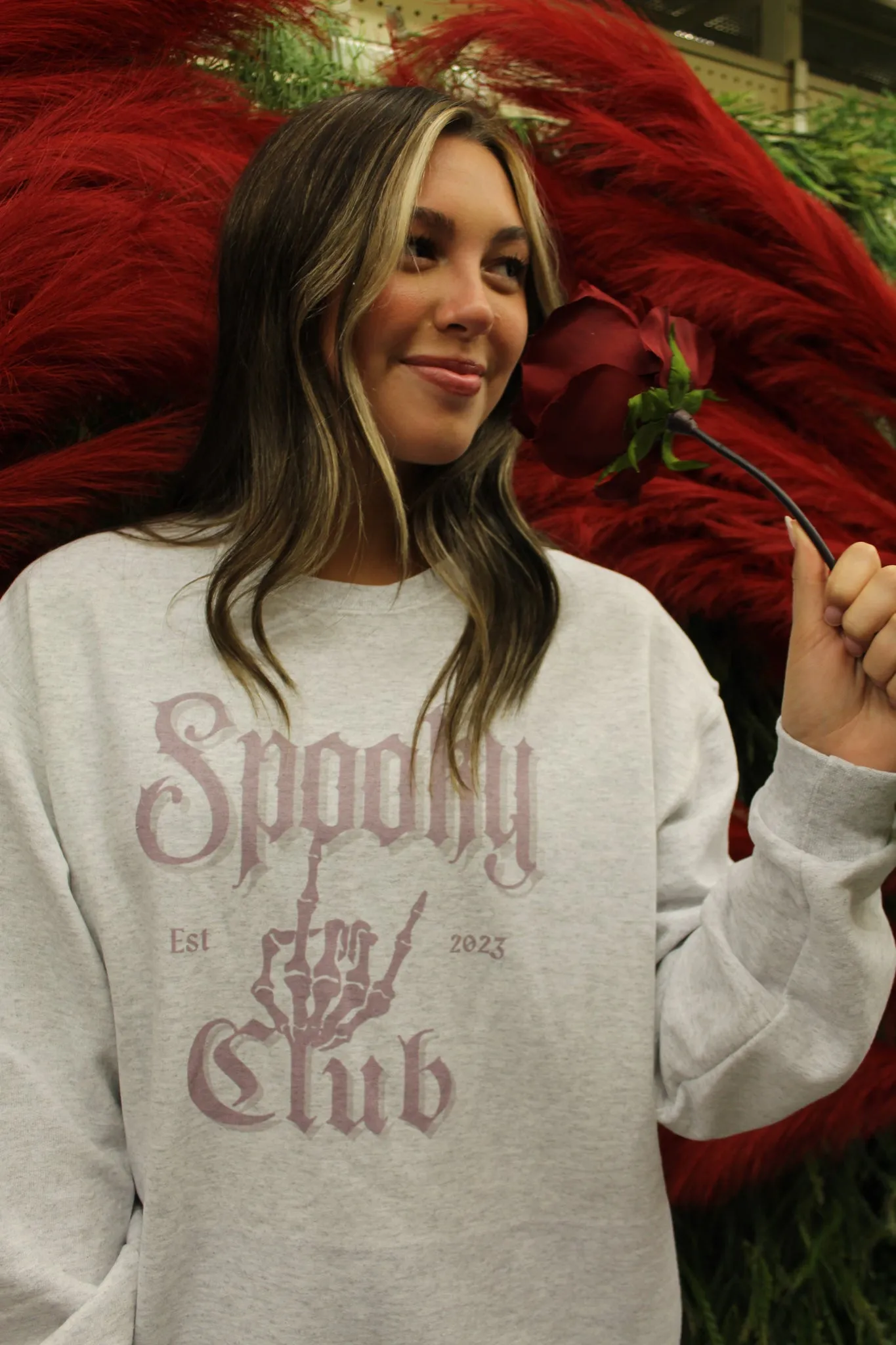 Spooky Club Graphic Sweatshirt