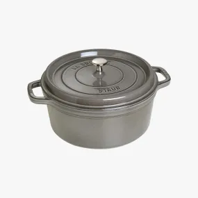 Staub 7 QT Cocotte - Graphite