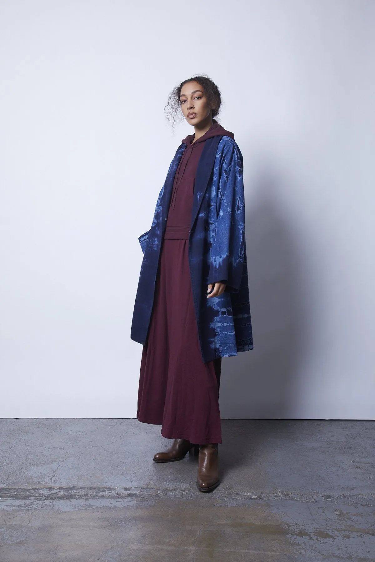 Swing Coat, Navy Storm