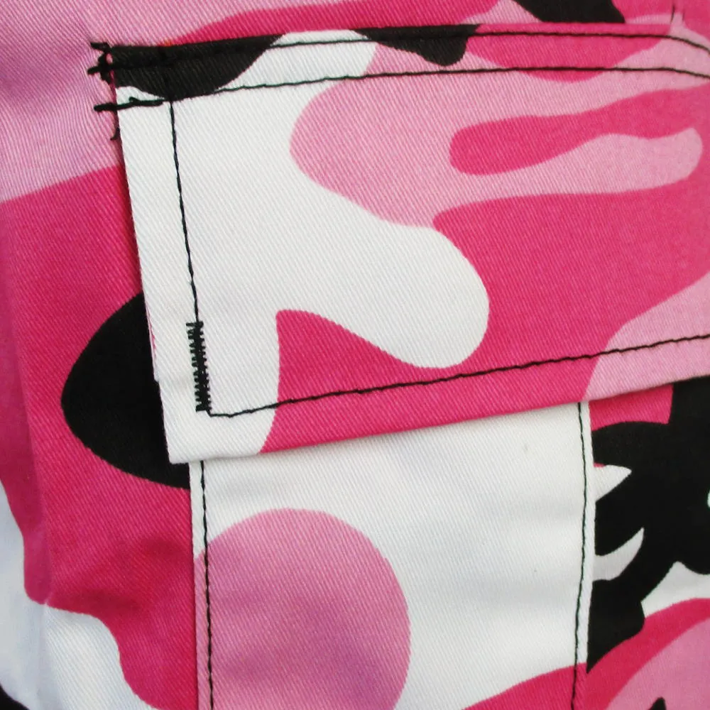 Tactical Camo BDU Pants - Pink