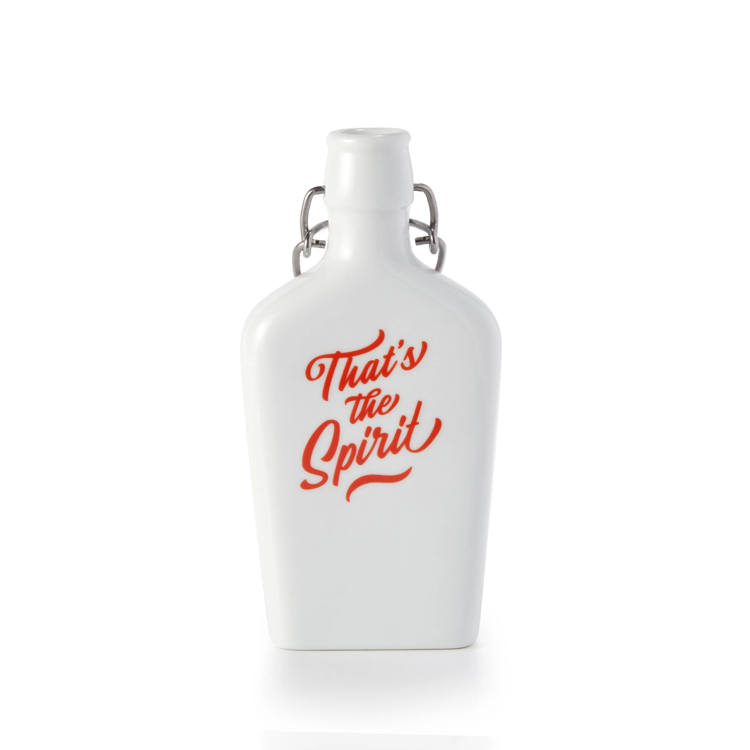 That's The Spirit Porcelain Flask