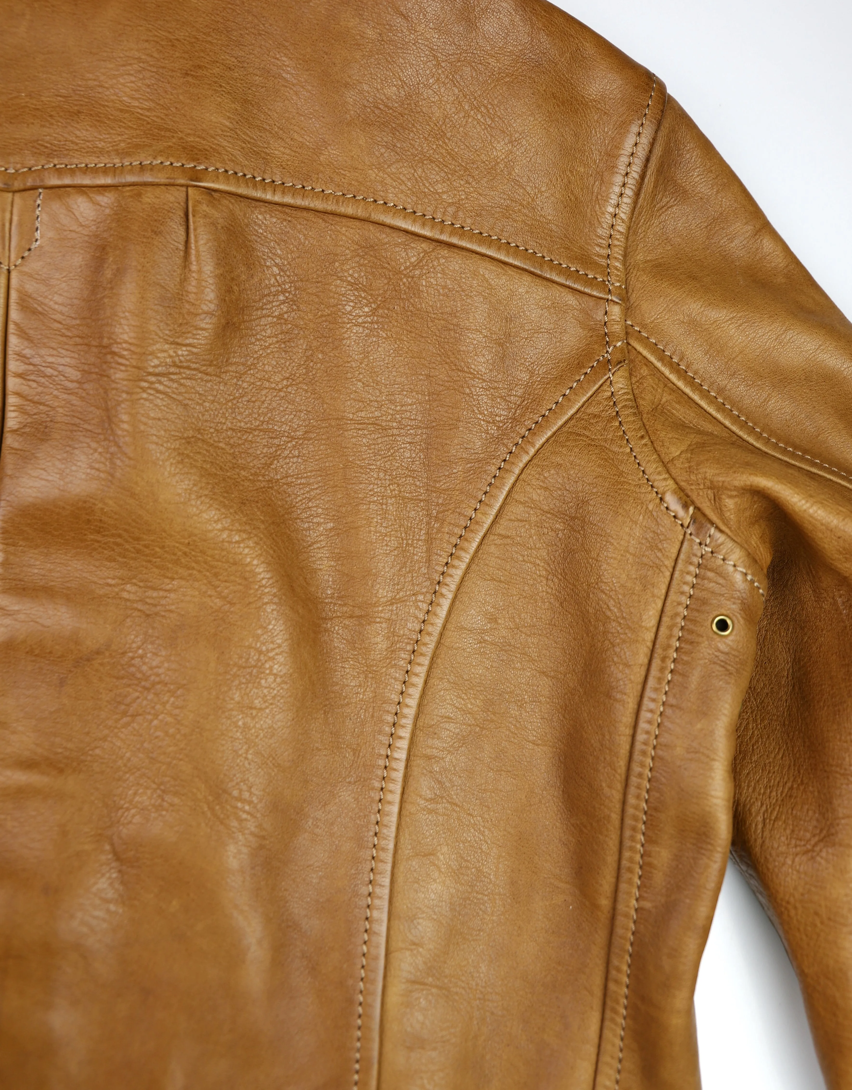 Thedi Memphis Jacket, size Medium, Bruciato Horsehide