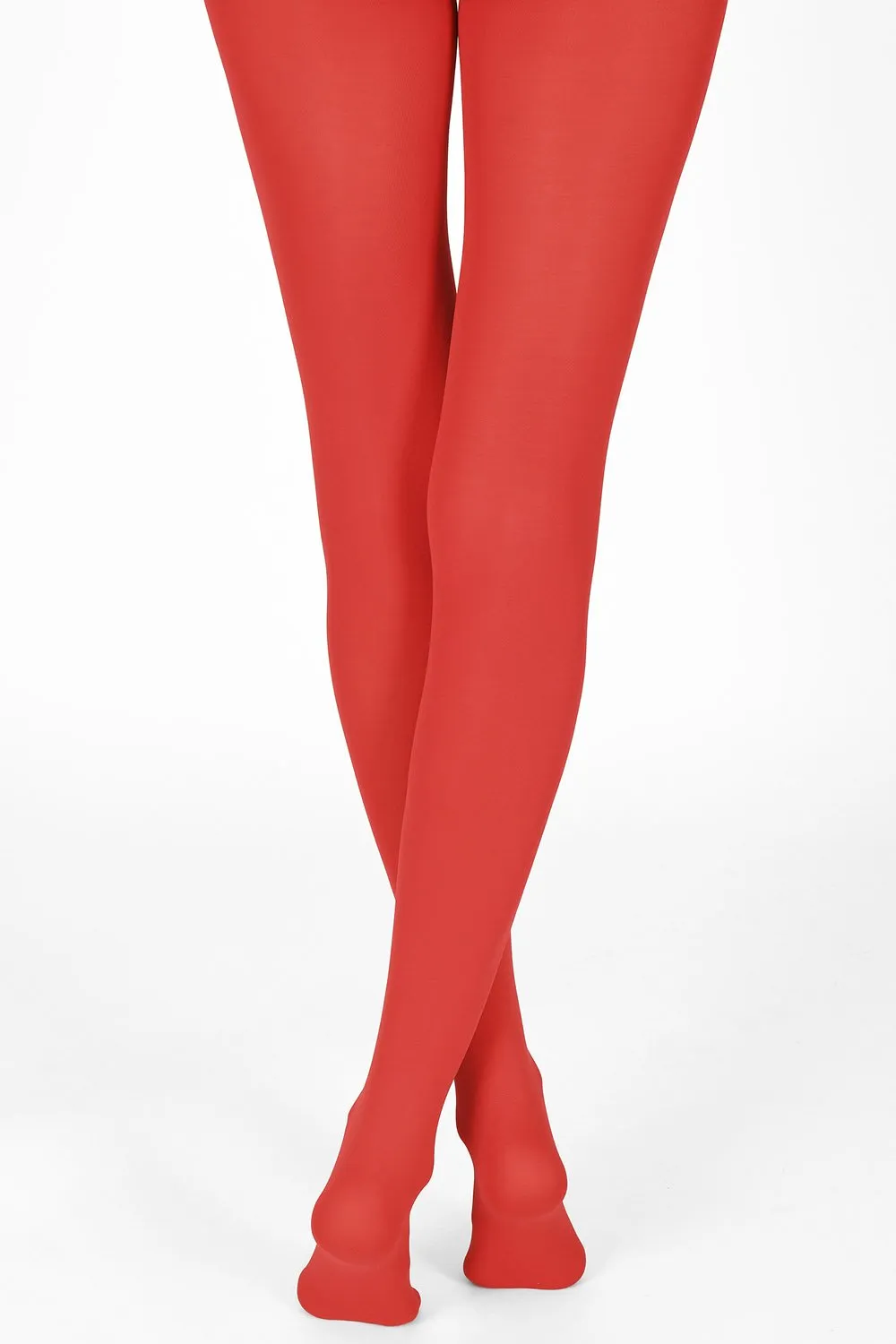 Tights - Poppy Red