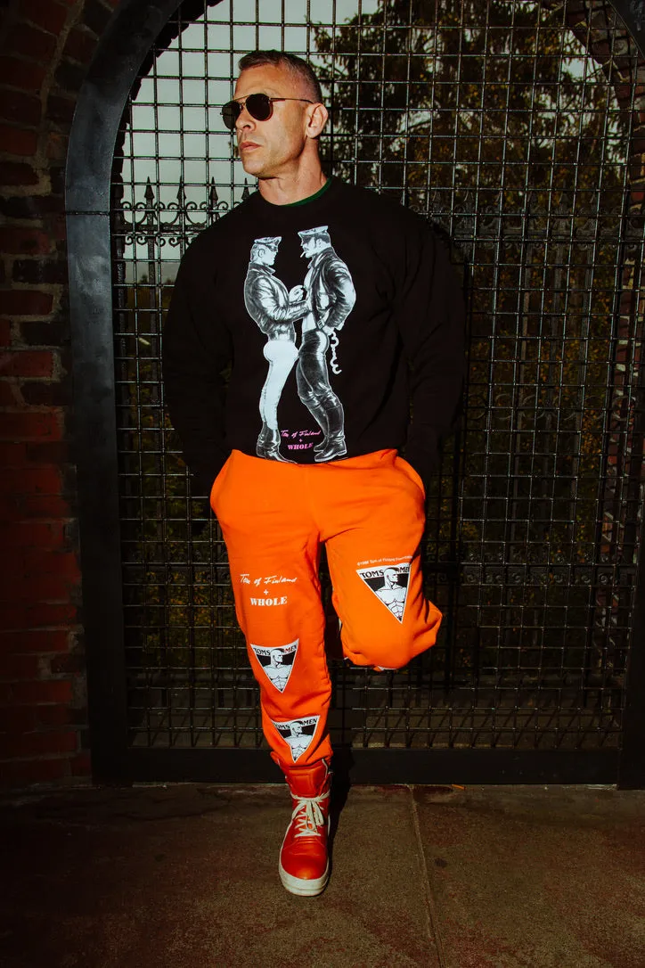 TOM OF FINLAND x WHOLE MENERGY CREWNECK