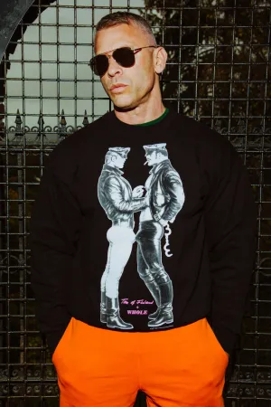 TOM OF FINLAND x WHOLE MENERGY CREWNECK