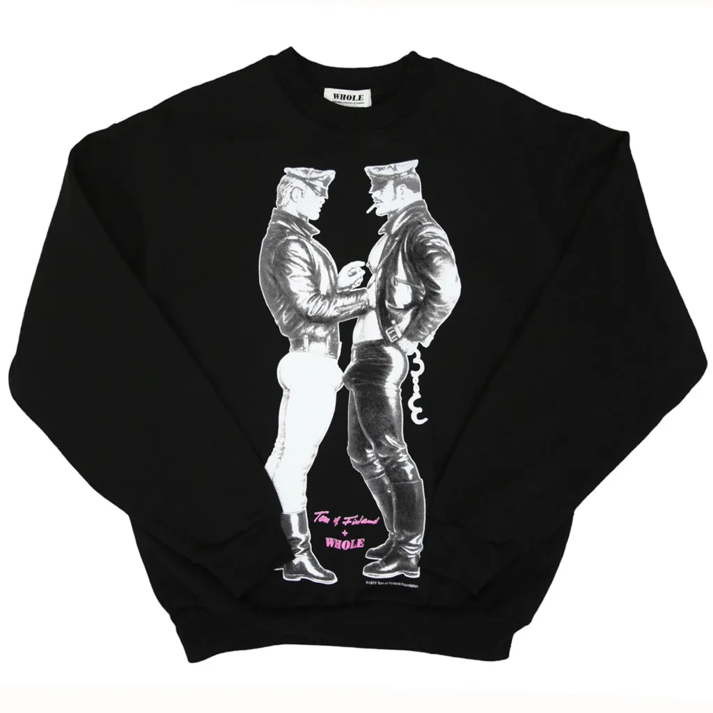 TOM OF FINLAND x WHOLE MENERGY CREWNECK