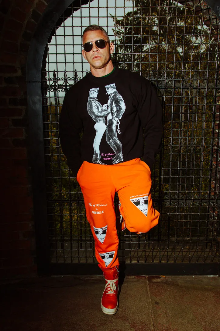 TOM OF FINLAND x WHOLE MENERGY CREWNECK