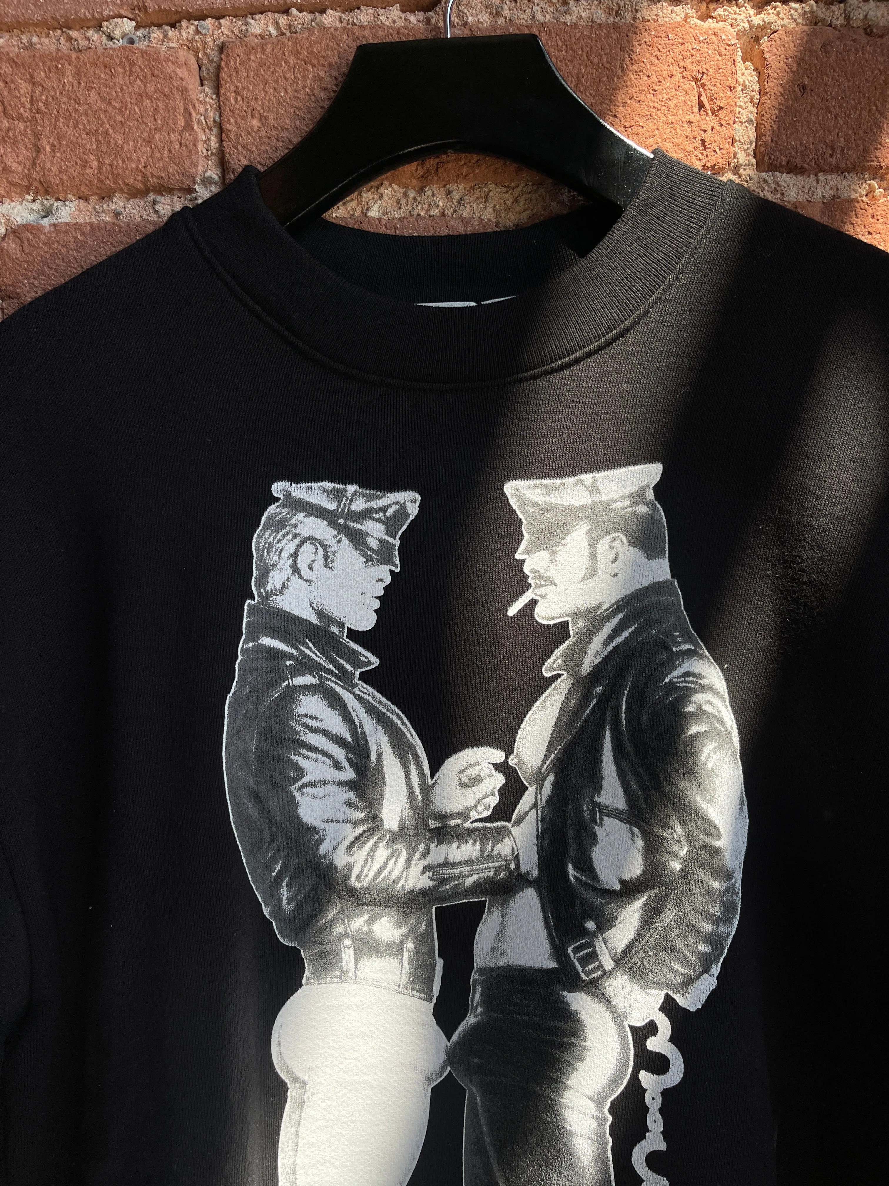 TOM OF FINLAND x WHOLE MENERGY CREWNECK