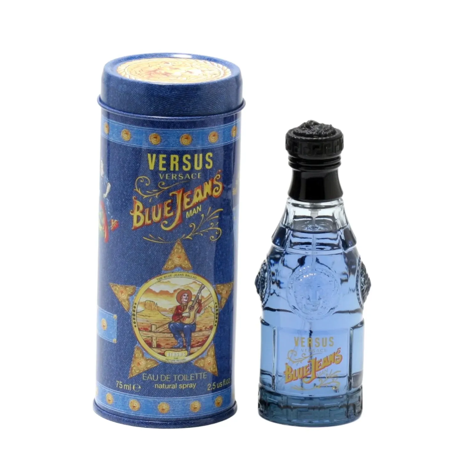 VERSACE BLUE JEANS MEN by VERSACE EDT SPRAY 2.5 OZ