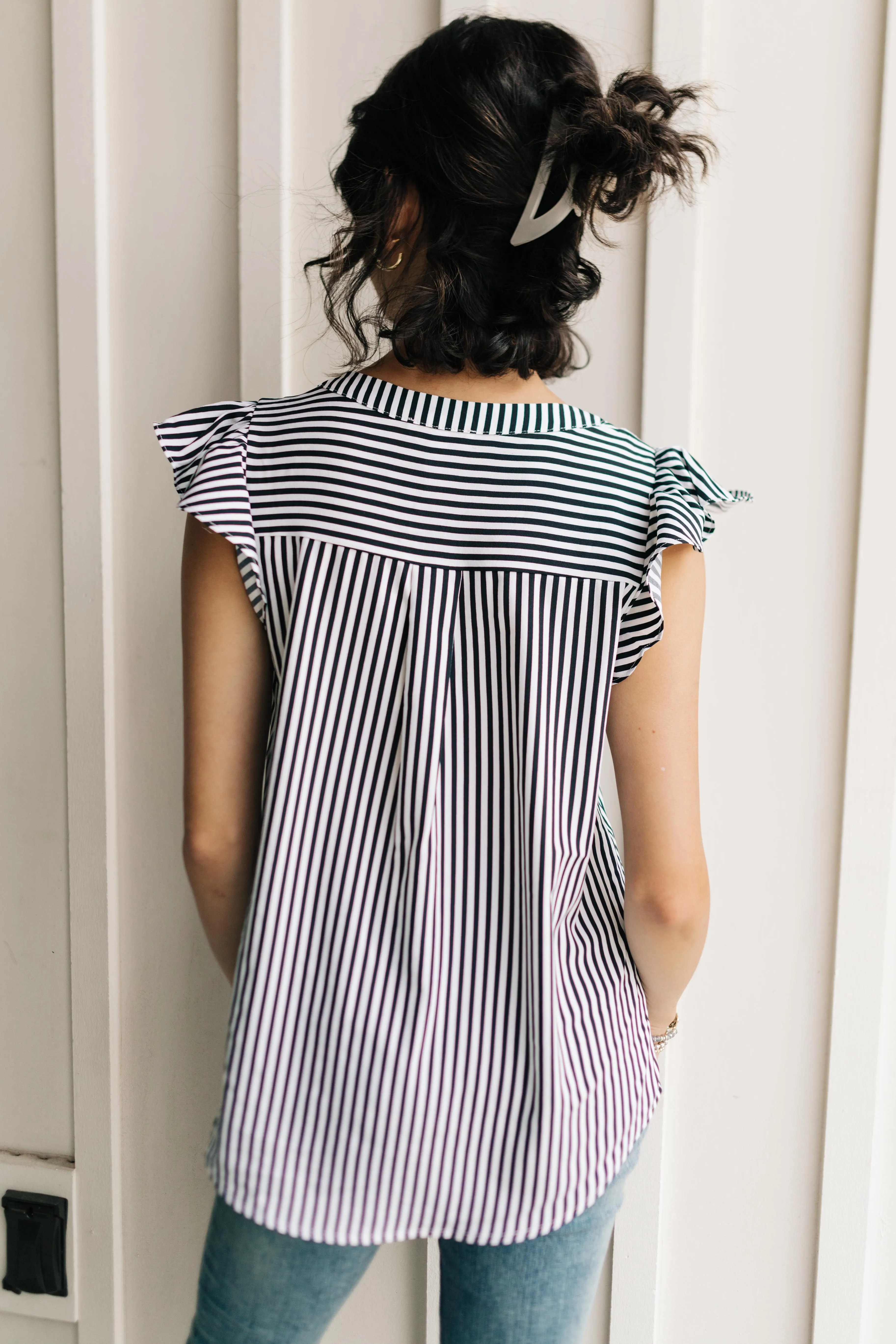 Victoria Striped Top