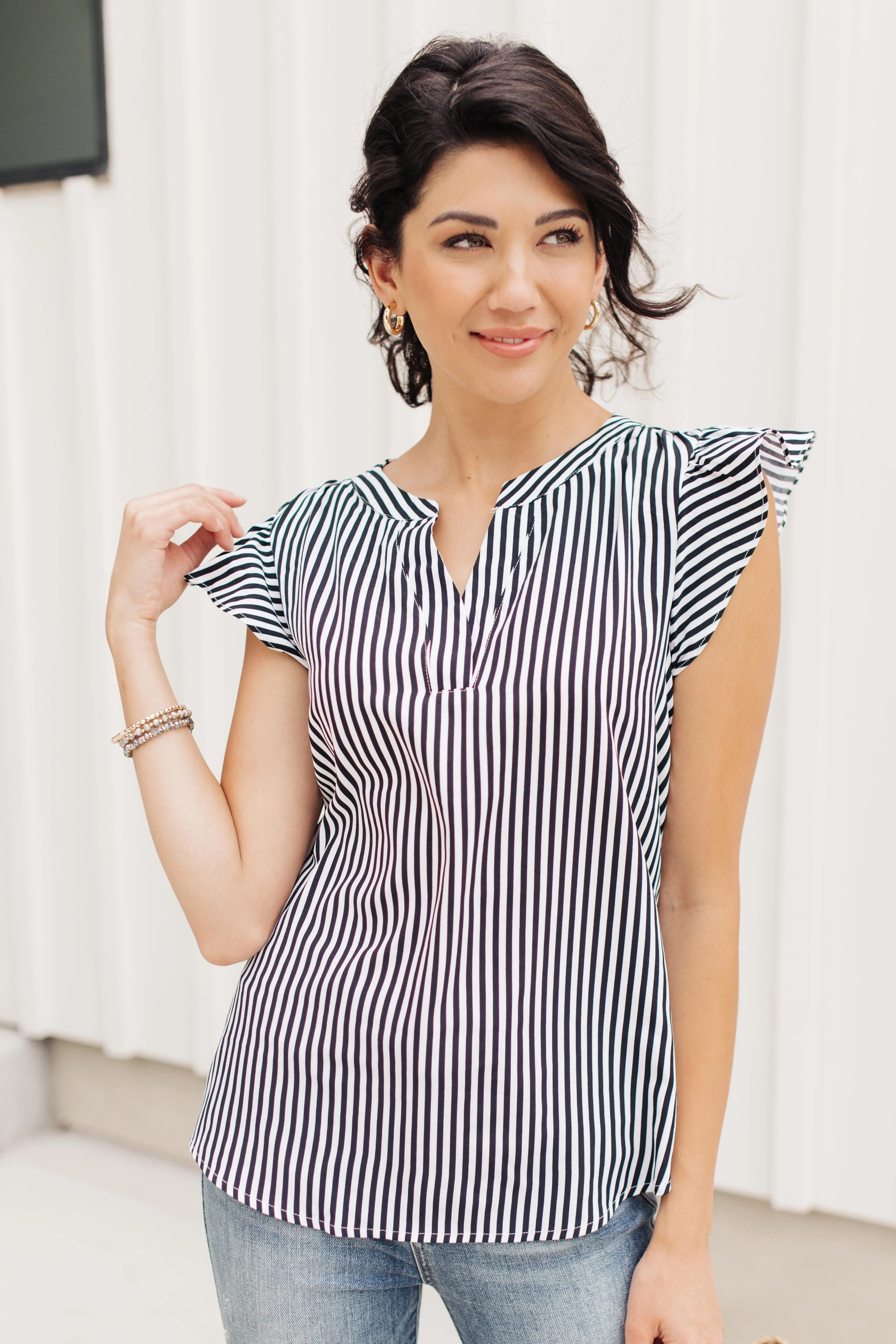 Victoria Striped Top