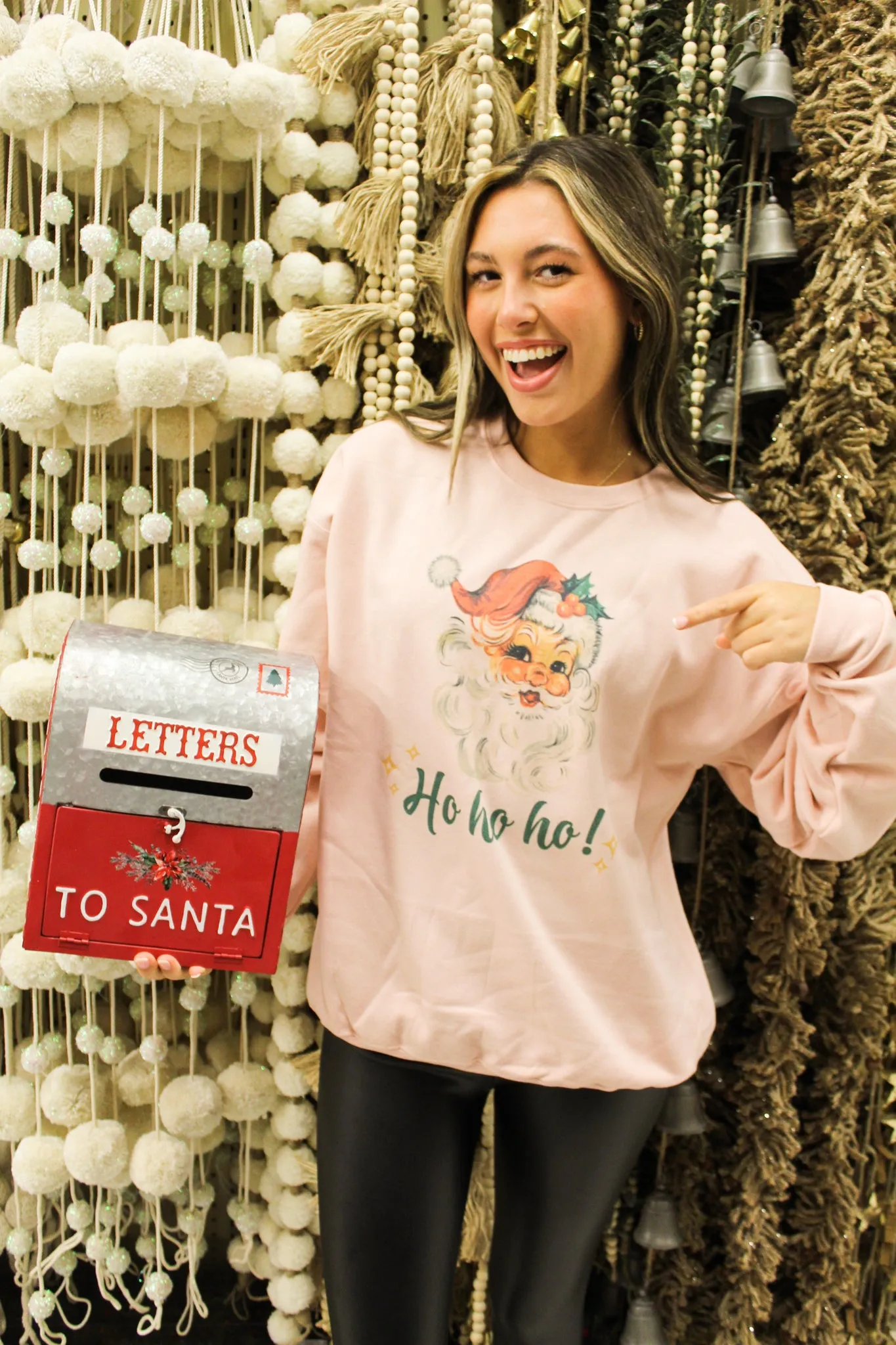 Vintage Santa Graphic Sweatshirt