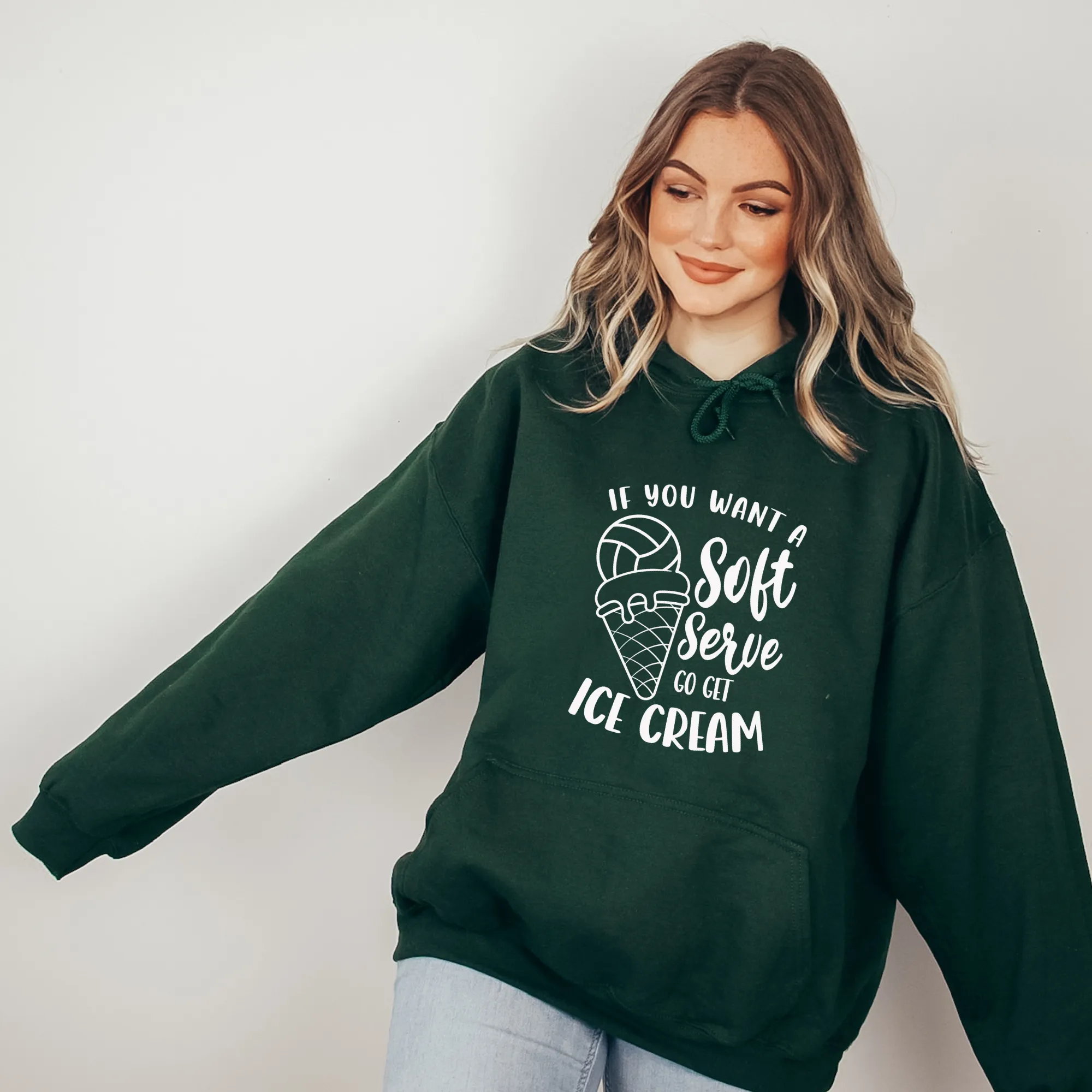 Volleyball Soft Serve Hoodie