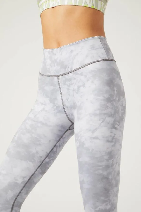 Wear It To Heart Downtown Zebra White Reversible Legging