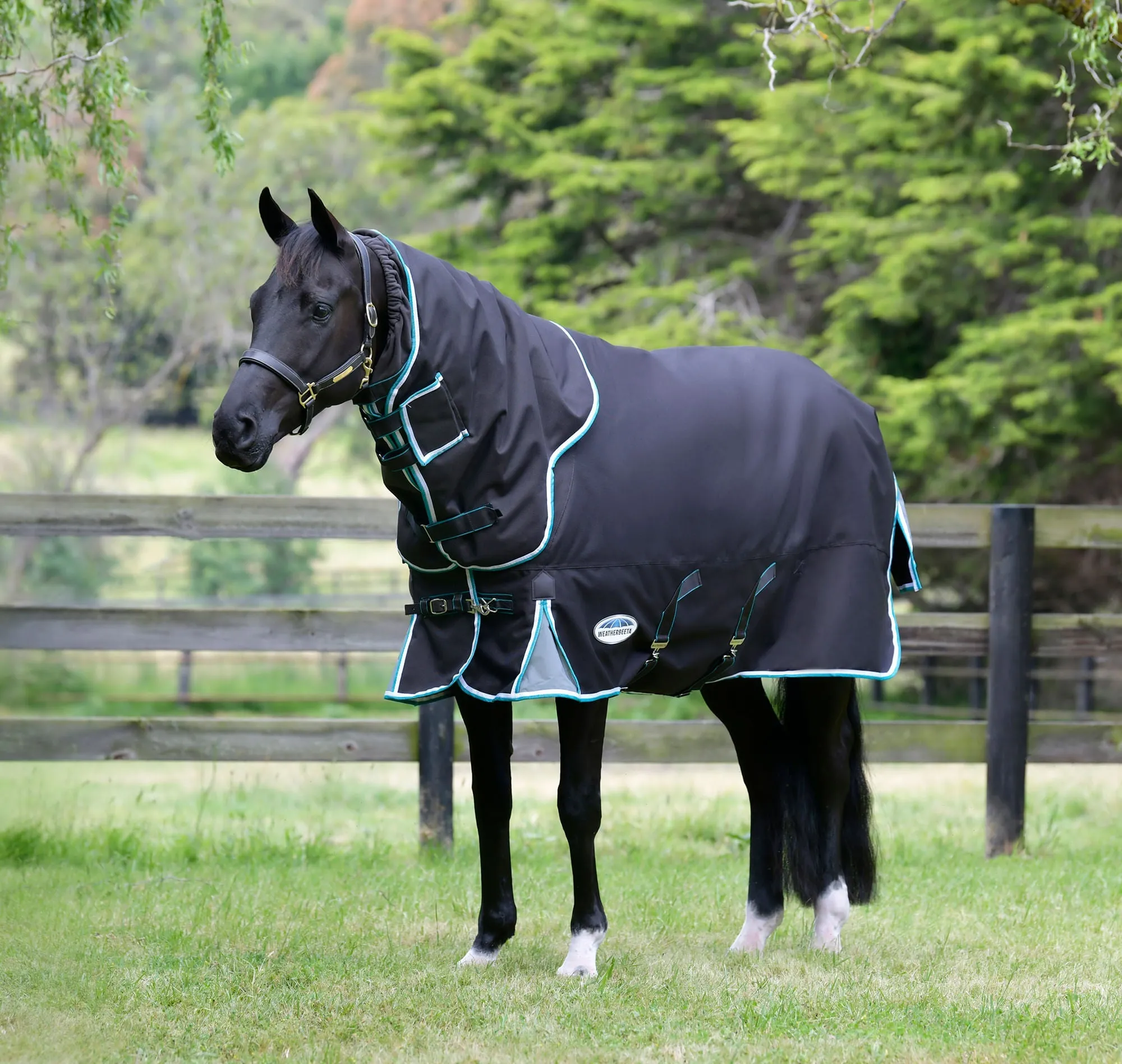 WeatherBeeta ComFITec Ultra Cozi III Detach-a-Neck, Medium Horse Blanket