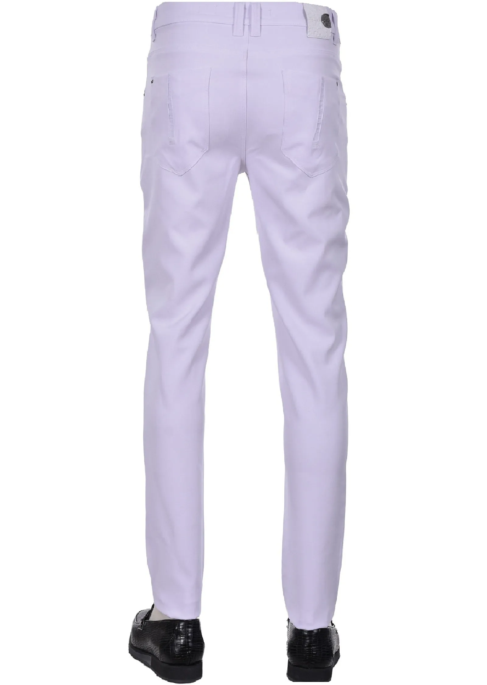 White Signature 5-Pocket Tech Pants