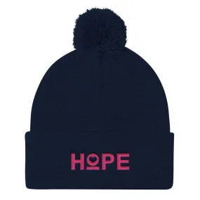 Women's Hope Pom Pom Knit Beanie