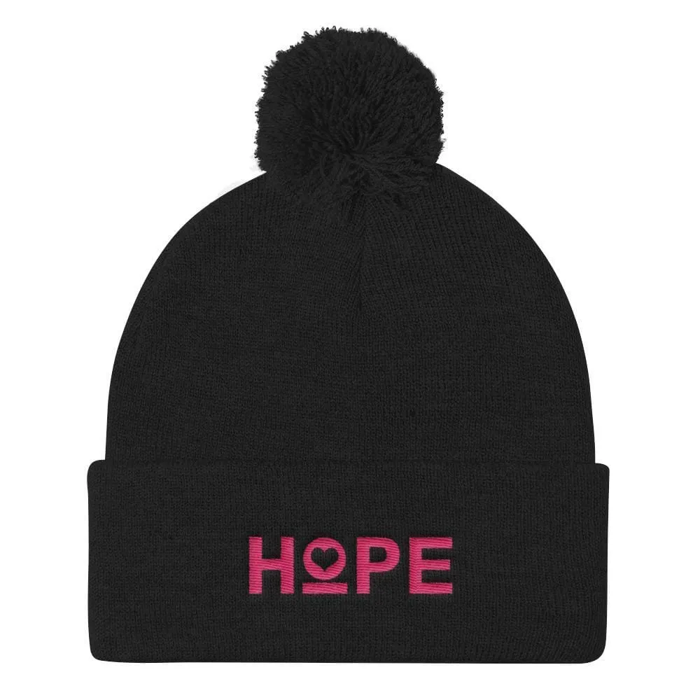 Women's Hope Pom Pom Knit Beanie