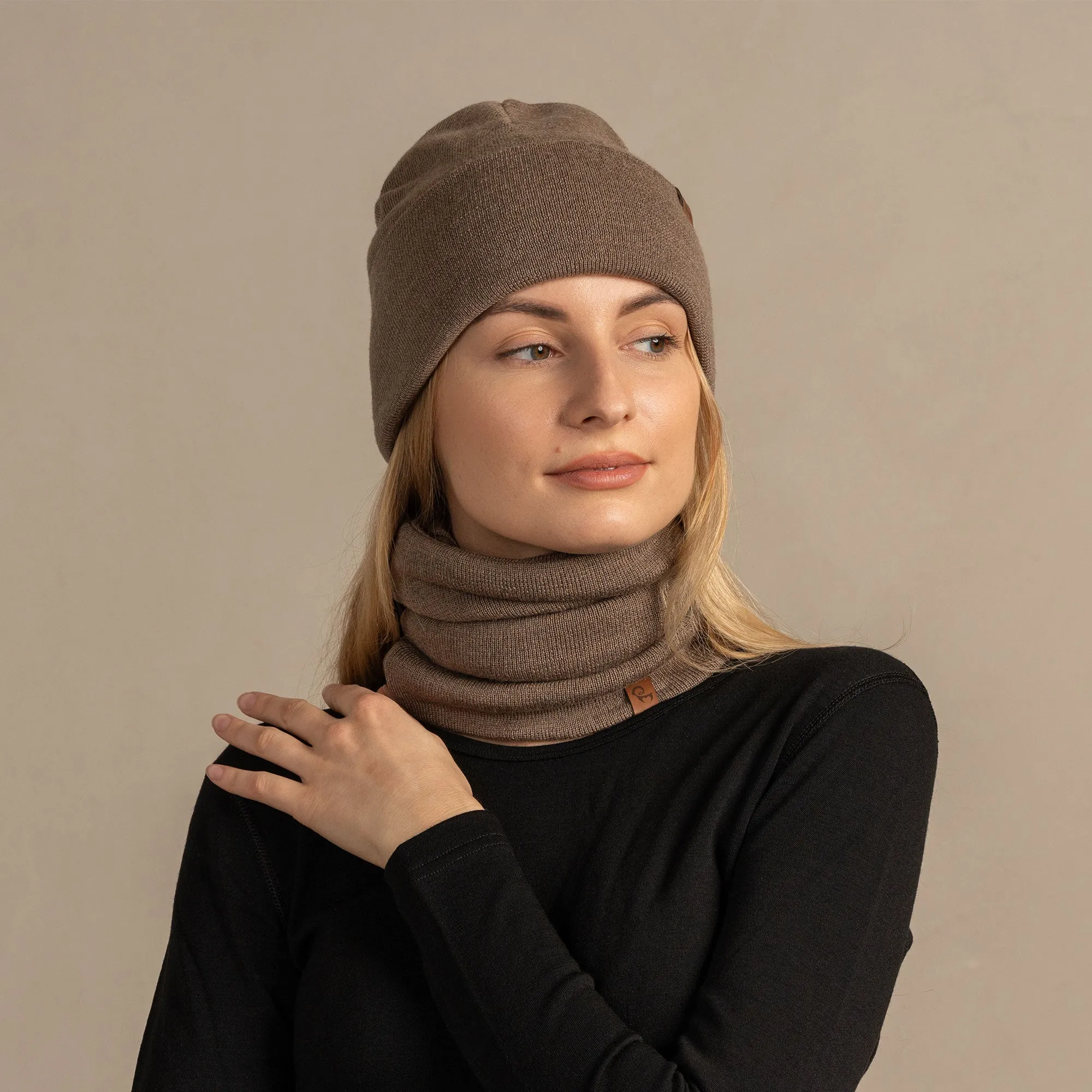 Women's Knit Neck Gaiter Merino