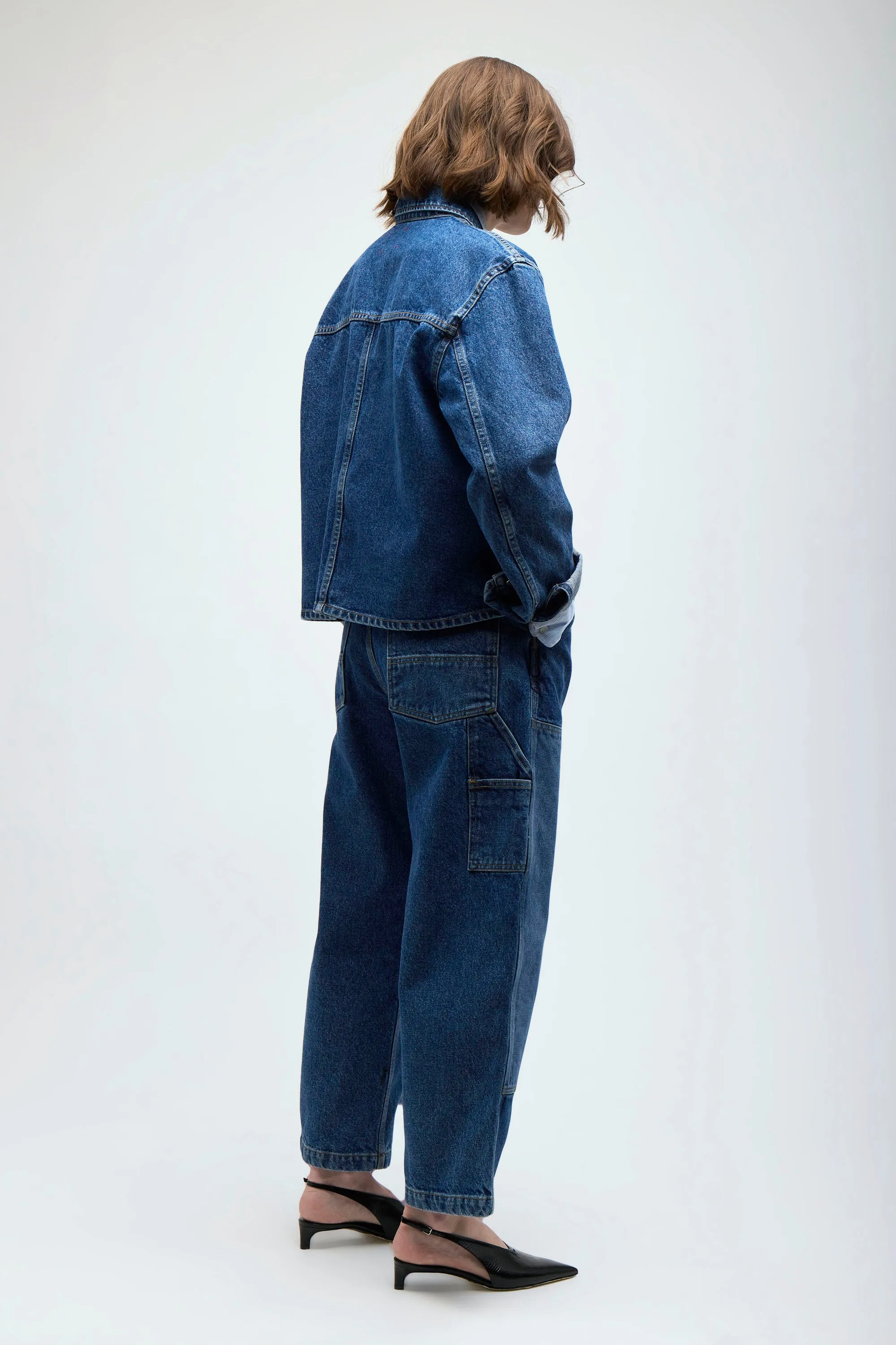 WORKMAN DENIM JACKET BLUE