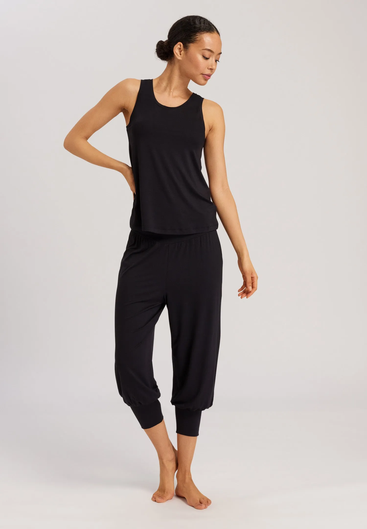 Yoga Crop Pants | Black Beauty 78797-2199