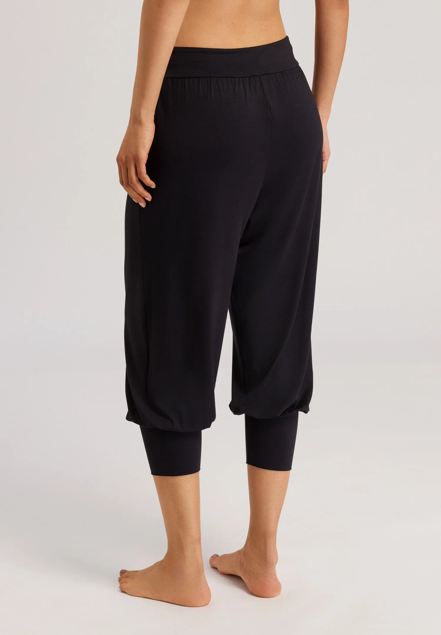 Yoga Crop Pants | Black Beauty 78797-2199