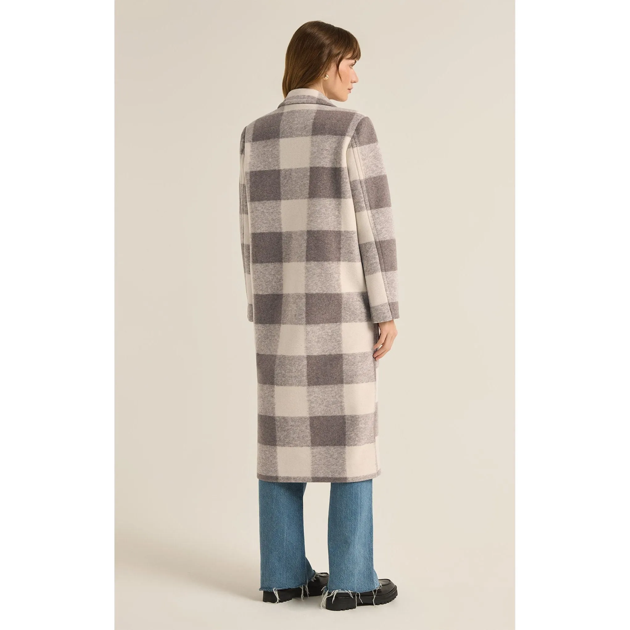 Z Supply Conway Buffalo Plaid Coat